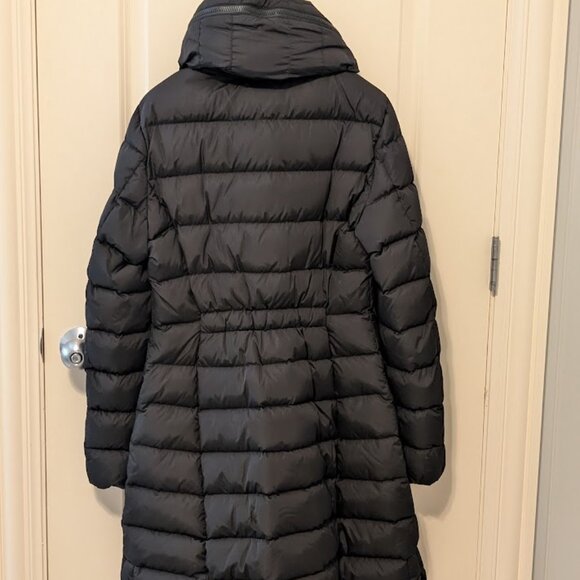 Moncler Size L Flammette Long Down Jacket Excellent Condition - Picture 6 of 8